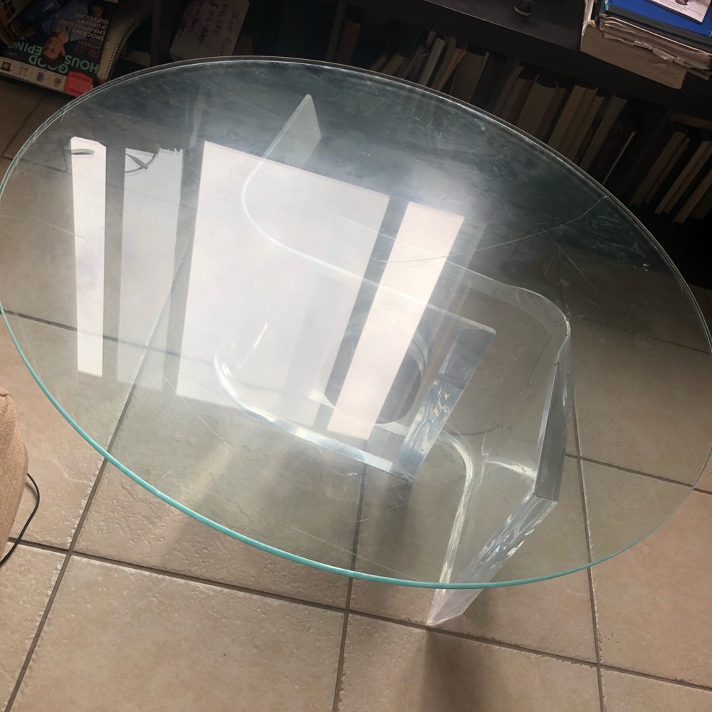 Glass Coffee Table - Picture 3 of 4